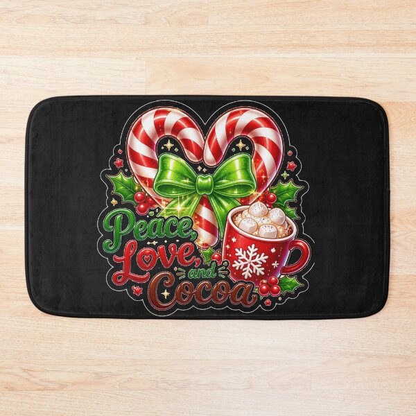 Item preview, Peace Love and Cocoa Christmas Design designed and sold by MargaretPolanco.