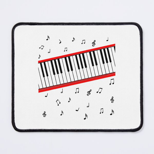 Item preview, Piano Keys Music Notes Gift for Pianists designed and sold by Glow-Paw-Studio.