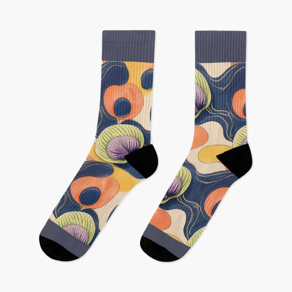Item preview, Abstract Pattern Leaves Composition designed and sold by StylishDecor.
