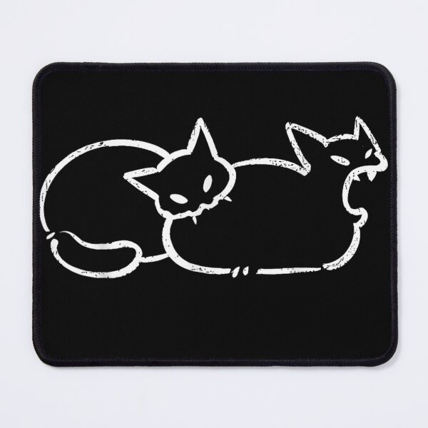 Item preview, Funny Graphic Cat Biting Cat Butt Funny Cat Meme Humor designed and sold by Crookedorbit ⭐⭐⭐⭐⭐ .
