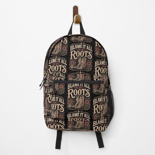 Item preview, Blame It All On My Roots Country Western designed and sold by OddPopARt.