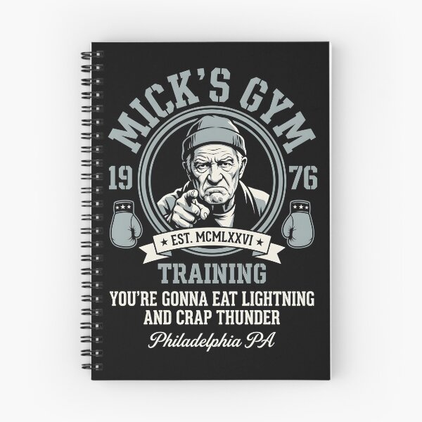 Item preview, Mick's Gym Philadelphia Boxing | Legend Motivational Quote Graphic designed and sold by MikeMoreArt.