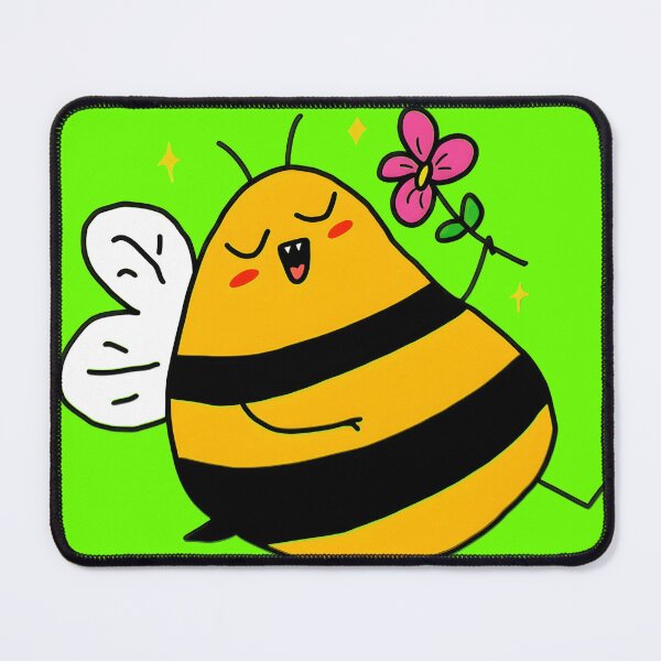 Item preview, Chubby Happy Bee with Flower designed and sold by rachidfarah2026.