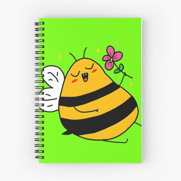 Item preview, Chubby Happy Bee with Flower designed and sold by rachidfarah2026.
