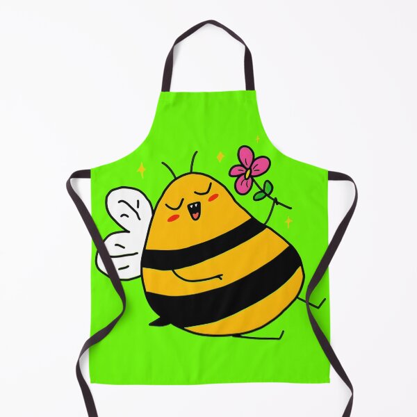 Item preview, Chubby Happy Bee with Flower designed and sold by rachidfarah2026.