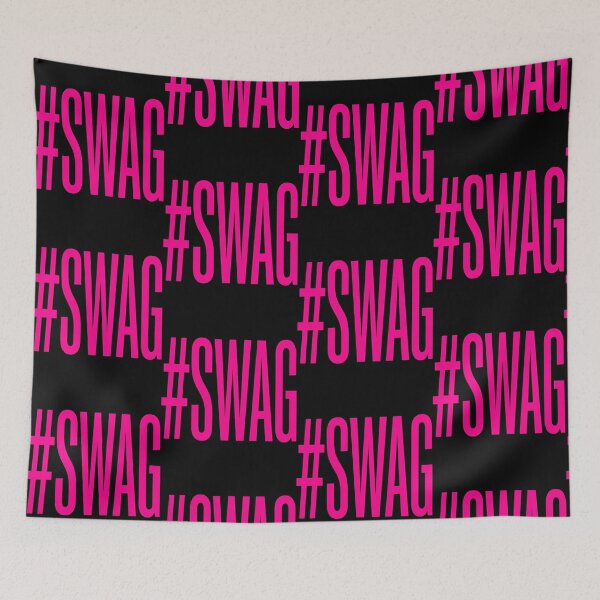 Item preview, Hashtag Swag Y2K Nostalgia Funny 2000s Internet Meme designed and sold by Glow-Paw-Studio.