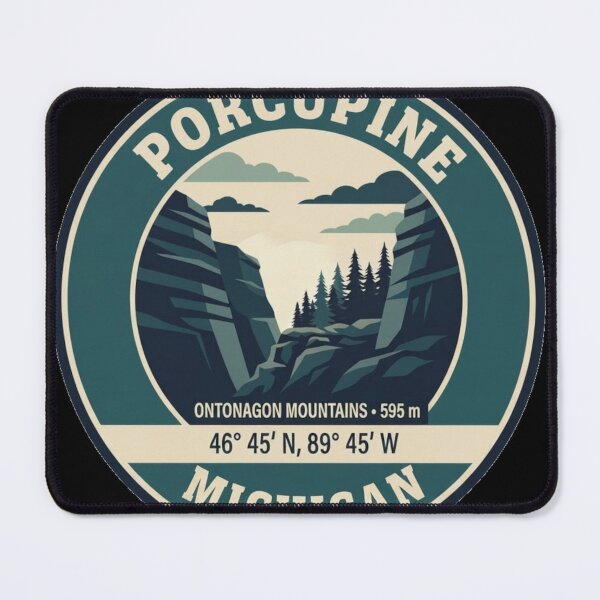 Item preview, Porcupine Mountains — Michigan designed and sold by mnkyride.