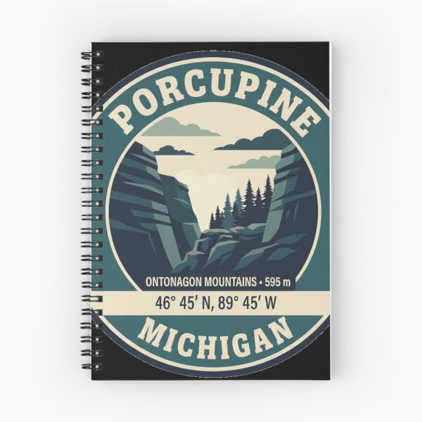 Item preview, Porcupine Mountains — Michigan designed and sold by mnkyride.
