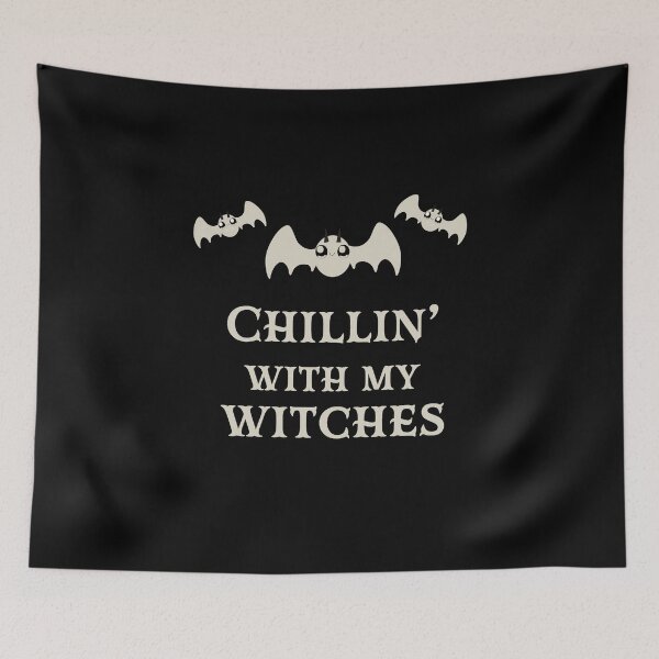 Item preview, Halloween Chillin With My Witches Aesthetic T-Shirt designed and sold by ElizabethCoelho.