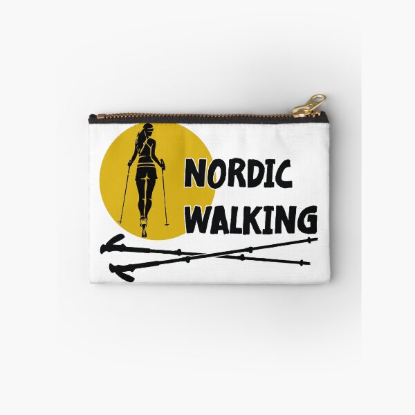 Item preview, A fun design for Nordic walking enthusiasts who never miss a chance to hit the trails. An excellent gift for birthdays or Christmas, for hiking companions, or for members of a nordic walking club designed and sold by PERIferyART.