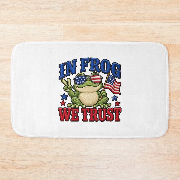 Item preview, Frog Protest Art IN FROG WE TRUST designed and sold by ArtDesignTp.
