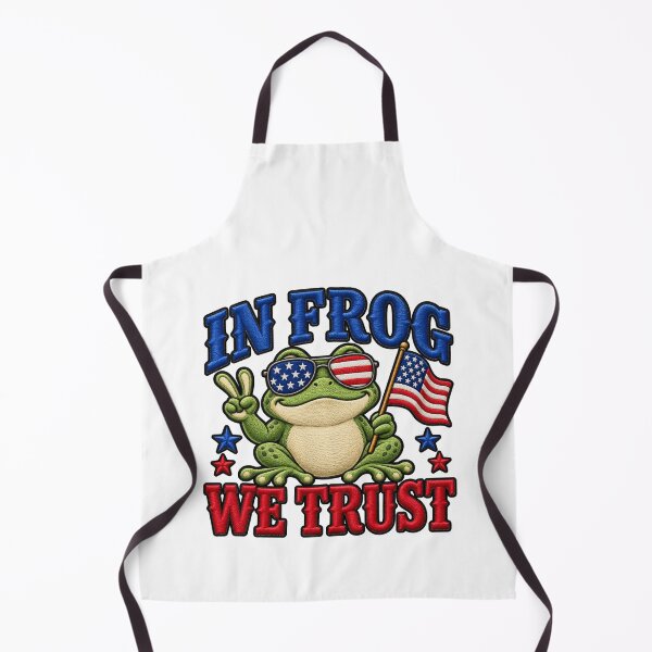 Item preview, Frog Protest Art IN FROG WE TRUST designed and sold by ArtDesignTp.