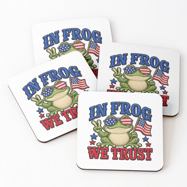 Item preview, Frog Protest Art IN FROG WE TRUST designed and sold by ArtDesignTp.