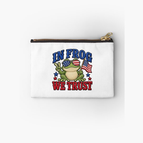 Item preview, Frog Protest Art IN FROG WE TRUST designed and sold by ArtDesignTp.