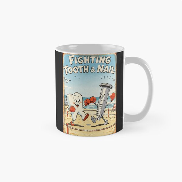 Item preview, Seaside Postcard: Fighting Tooth & Nail designed and sold by halibutgoatramb.