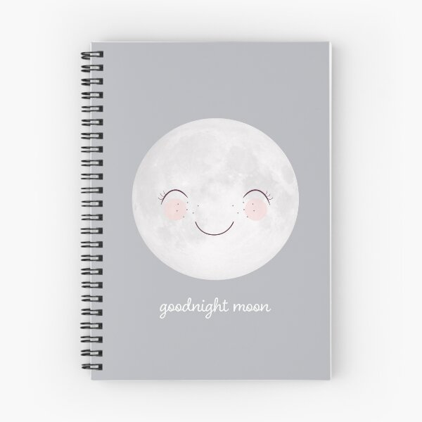 Item preview, Smiling Goodnight Moon Nursery Wall Art Kids Room Print Stickers T Shirt designed and sold by Les Petits Buttons.