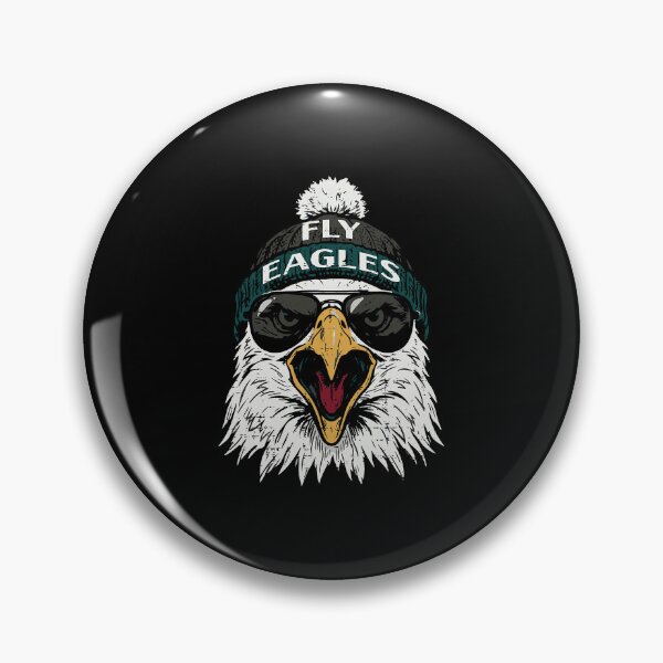 Item preview, Fly Eagles Eagle Fan Vintage Sports Illustration designed and sold by OddPopARt.