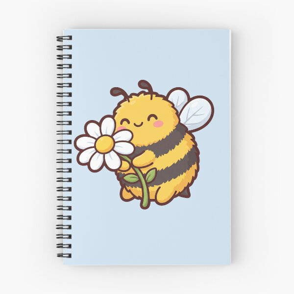 Item preview, Cute Bumblebee Hugging a Daisy designed and sold by Rariks.