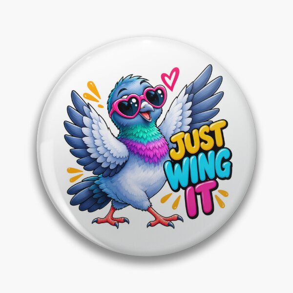 Item preview, JUST WING IT PIGEON designed and sold by KISHNAY-FASHION.