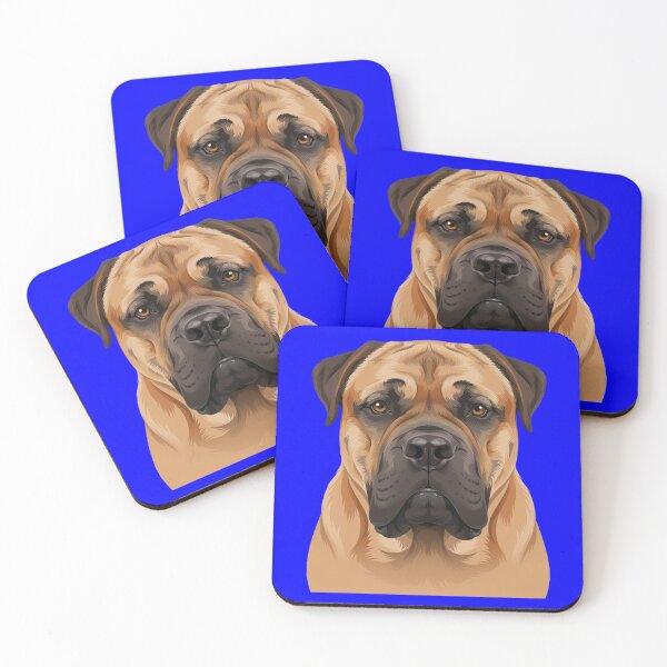 Item preview, Dog Pet Owner Art Design  Bullmastiff Full Face Portrait designed and sold by fantasticdesign.