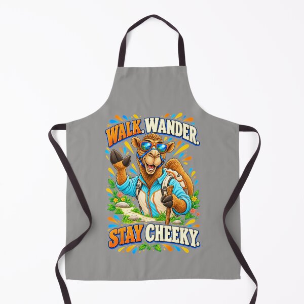 Item preview, Walk. Wander. Stay Cheeky – Funny Lifestyle and Pets T-Shirt – Funny Camel T-Shirt Animal Graphic Camel T-Shirt designed and sold by Camel & Quirk.