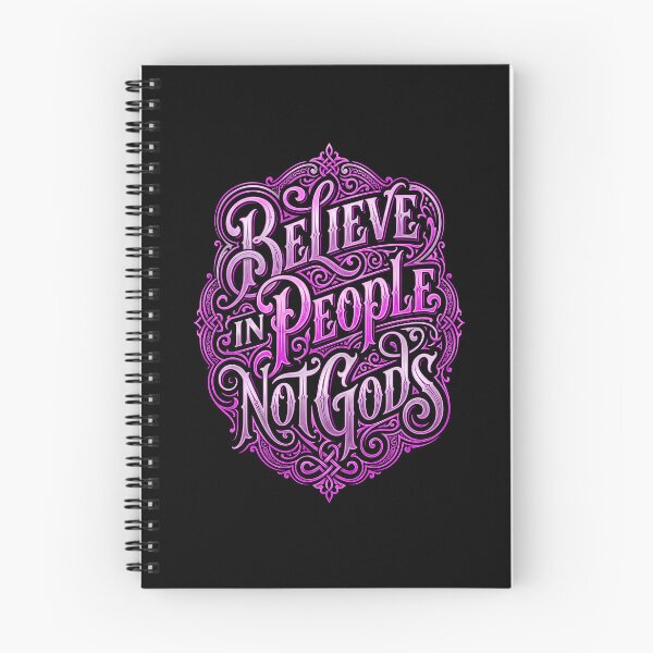 Item preview, BELIEVE IN PEOPLE, NOT GODS designed and sold by NOIMION DIGITAL ART.