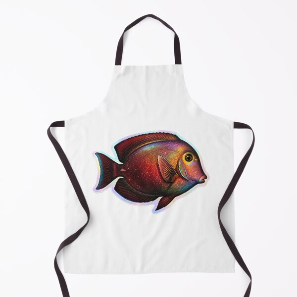 Item preview, Kole Tang Holographic Glitter Reef Fish Sticker Art designed and sold by KenworksDigital.