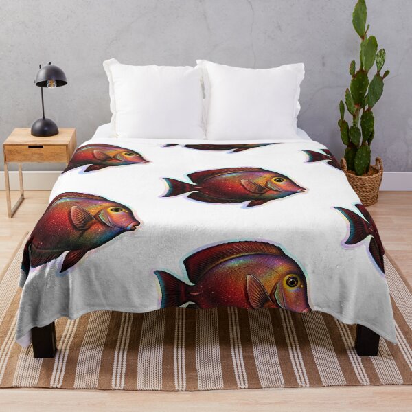 Item preview, Kole Tang Holographic Glitter Reef Fish Sticker Art designed and sold by KenworksDigital.
