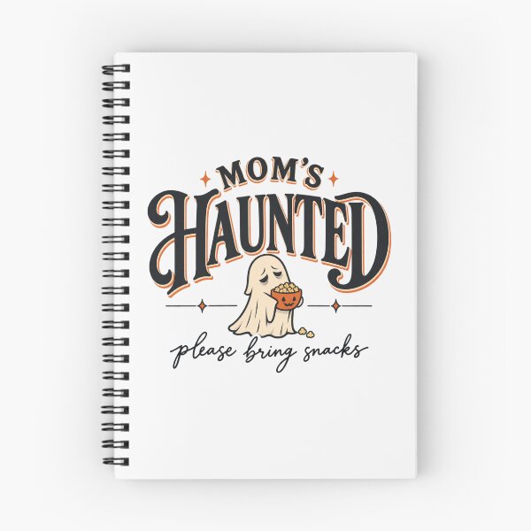 Item preview, Mom’s Haunted Please Bring Snacks Halloween Ghost  designed and sold by PhylonBoxx.