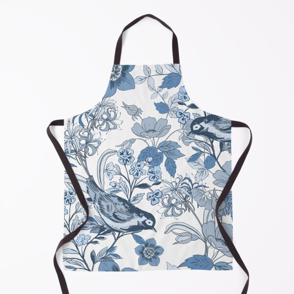Item preview, Midnight Blue Songbird Garden designed and sold by VibnWalls.