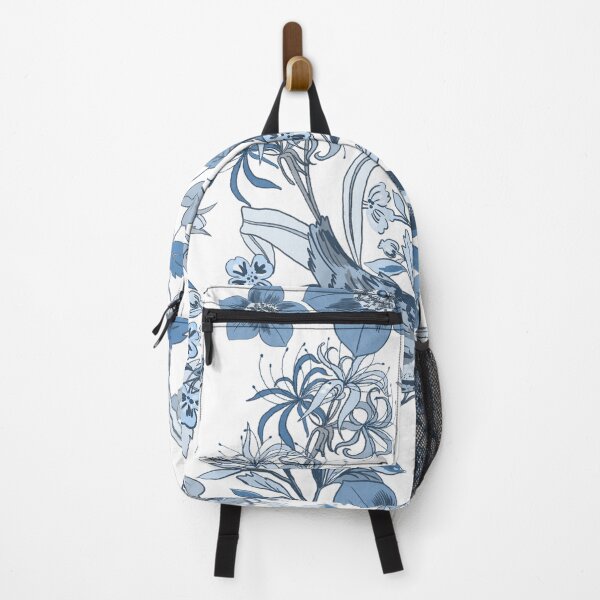 Item preview, Midnight Blue Songbird Garden designed and sold by VibnWalls.