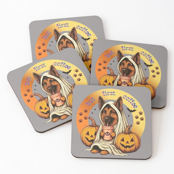 Item preview, But first coffee. Halloween vibes designed and sold by Ninon 888.