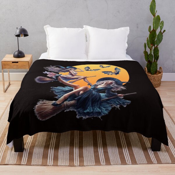 Item preview, Two Crazy Halloween Witches designed and sold by Ninon 888.