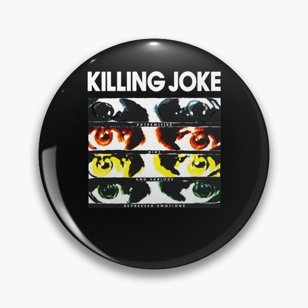 Item preview, KILLINGG JOKE Punk Band Eyes  designed and sold by ruokabbyart.