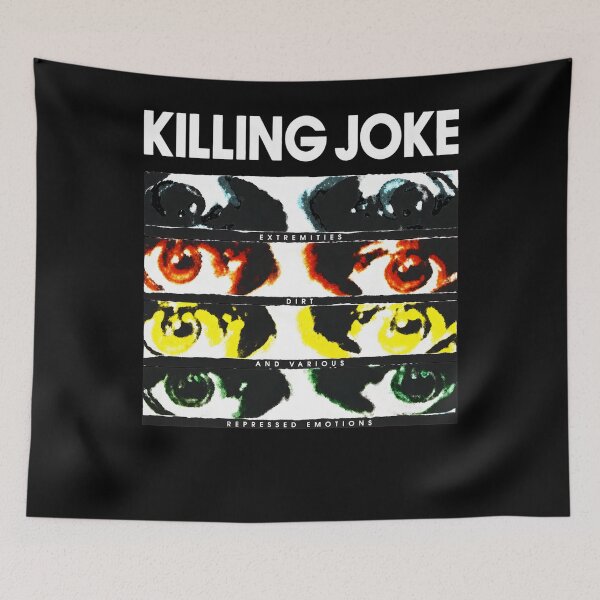 Item preview, KILLINGG JOKE Punk Band Eyes  designed and sold by ruokabbyart.