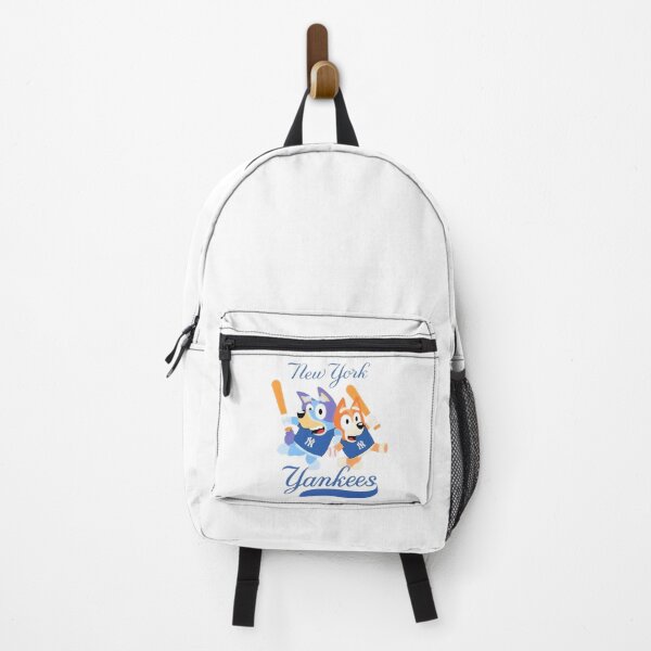 Item preview, Bluey & Bingo Yankeess Baseball Fan designed and sold by Kleinpixel.