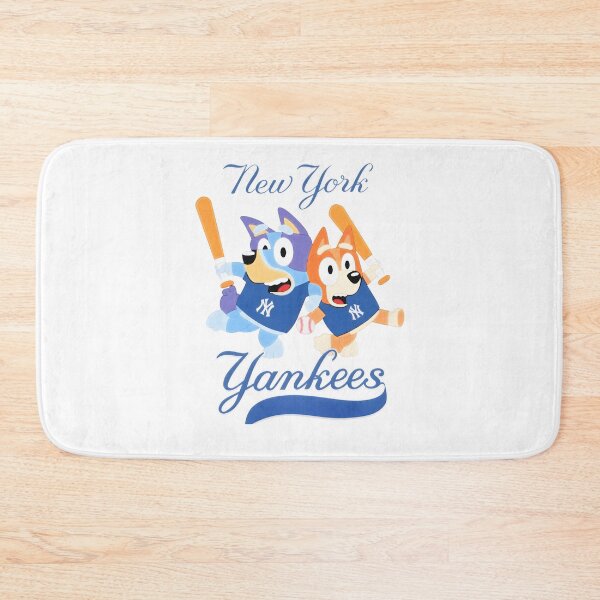Item preview, Bluey & Bingo Yankeess Baseball Fan designed and sold by Kleinpixel.