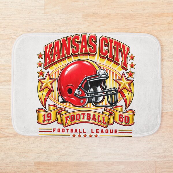 Aperçu de l'œuvre Football américain de Kansas City créée et vendue par Psychweet.