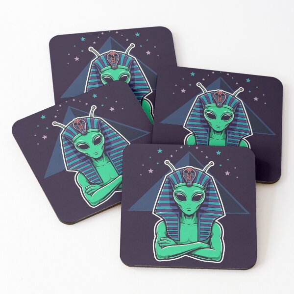 Item preview, Alien Pharaoh Egypt Art designed and sold by Gangster-Design.