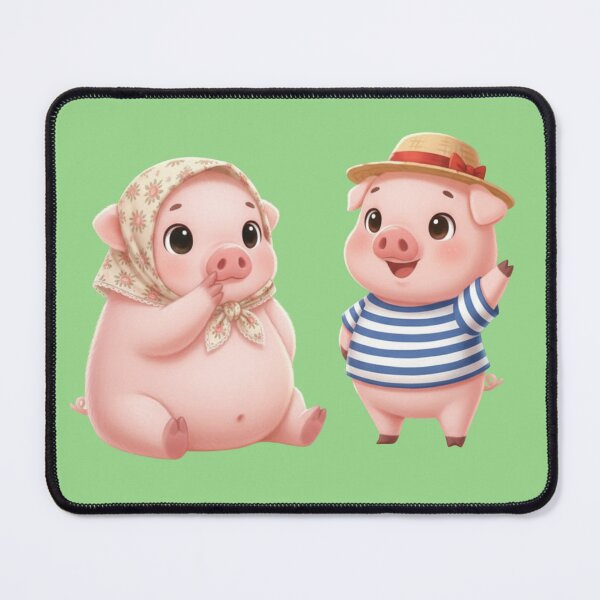 Item preview, Little Pig and Tiny Pig designed and sold by RiverFong.