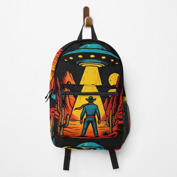 Item preview, Funny Cowboy Alien Encounter In The Desert designed and sold by erozzz.