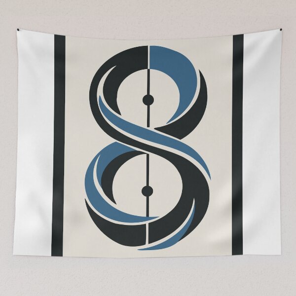 Item preview, The Geometry of the Game Football Art Print, Number 8 Soccer Print , Abstract Football Art, Minimalist Sports Decor, Soccer Gift designed and sold by Studio pod Burom.