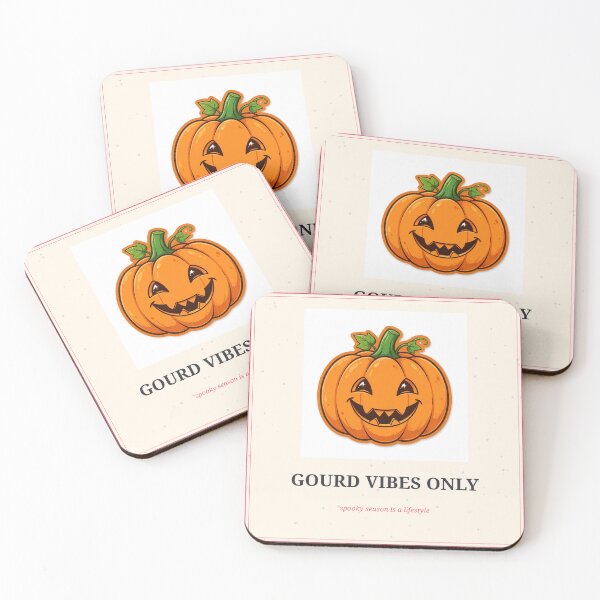 Item preview, Gourd Vibes Only Funny Jack O Lantern Sticker Color designed and sold by MojoHill.