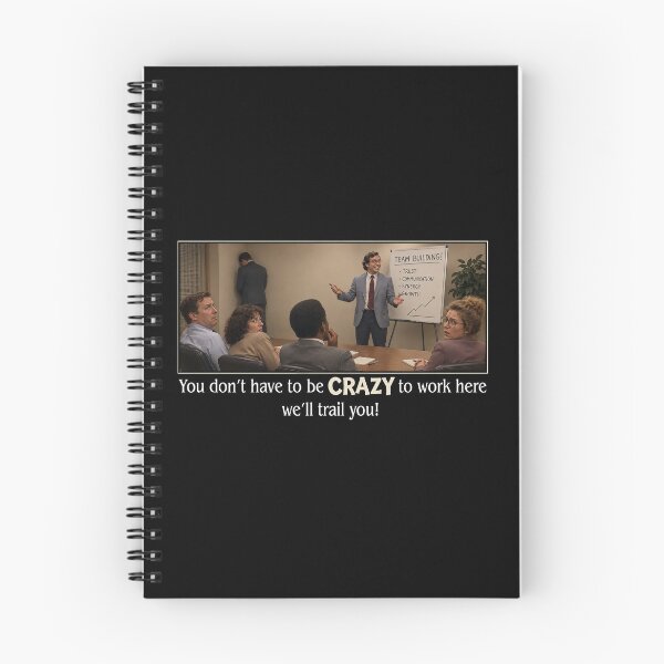 Item preview, You don't have to be crazy to work here, we'll train you!  designed and sold by abby-thorns.