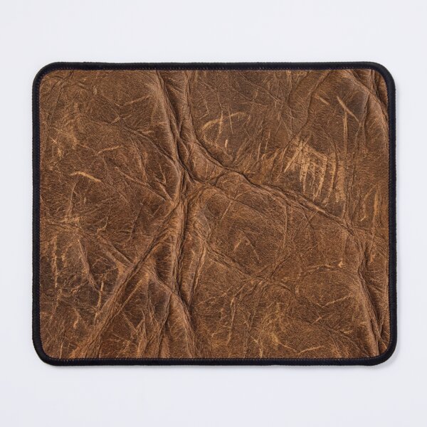 Item preview, Realistic Brown Leather Texture / Vintage Distressed Leather Pattern designed and sold by charmaroundyou.