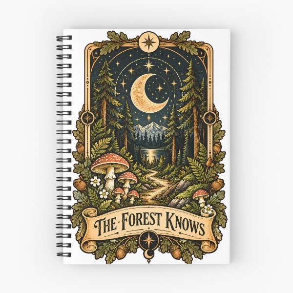 Item preview, The Forest Knows Vintage Tarot designed and sold by MysticCanvasAi.