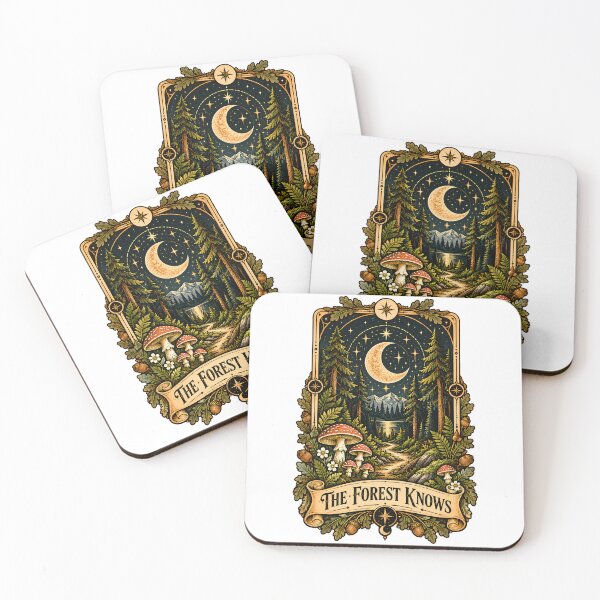 Item preview, The Forest Knows Vintage Tarot designed and sold by MysticCanvasAi.