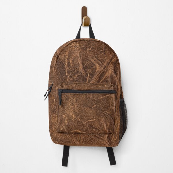 Item preview, Realistic Brown Leather Texture / Vintage Distressed Leather Pattern designed and sold by charmaroundyou.