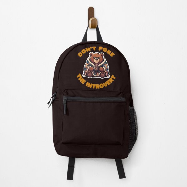 Item preview, Don’t Poke the Introvert Bear designed and sold by ZeroContextArt.