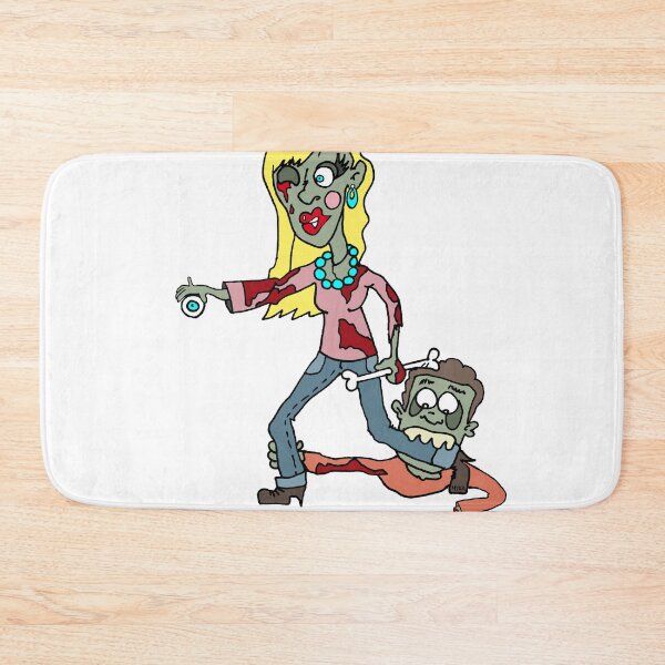 Item preview, Love Bites Sticker | Funny Zombie Couple Dark Humor designed and sold by MyxaART.